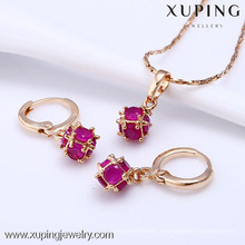 61203-Xuping Fashion Woman Jewlery avec plaqué or 18 carats